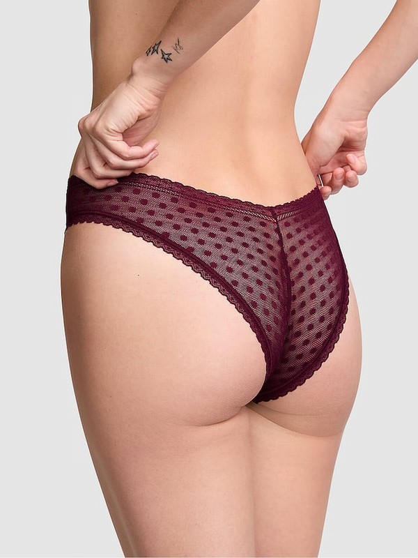 Purple / Rose Victoria Secret Dainty Dotzilian Underwear | SPHWI9508