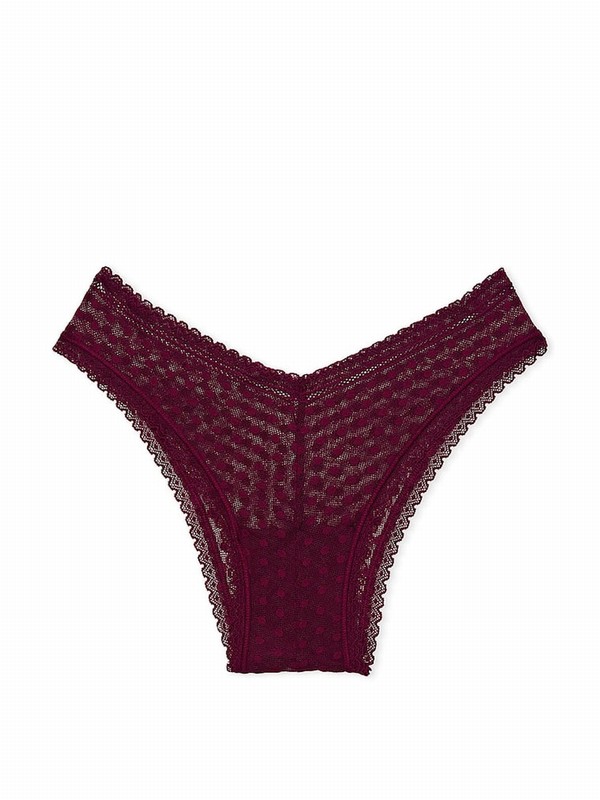 Purple / Rose Victoria Secret Dainty Dotzilian Underwear | SPHWI9508