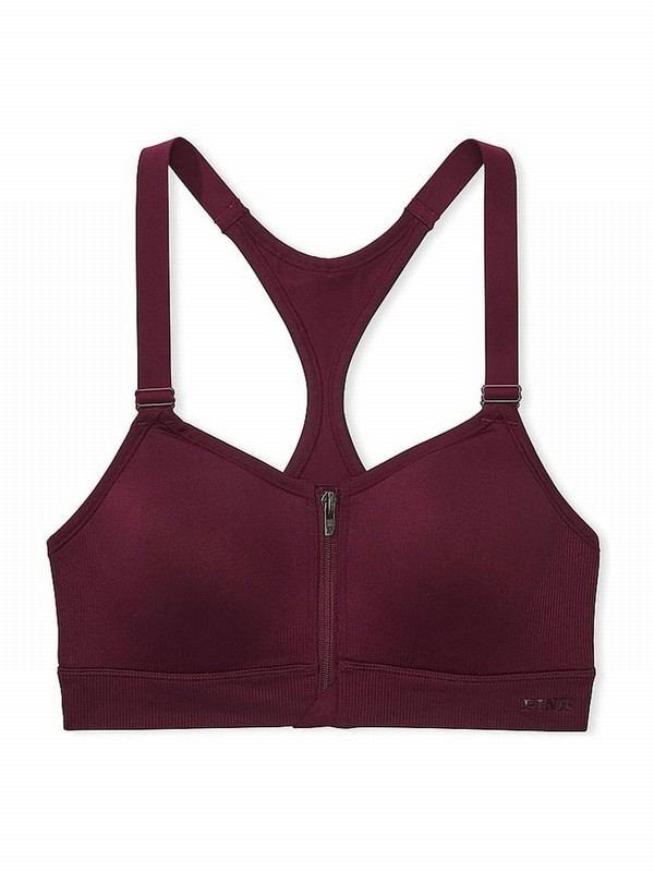Purple / Rose Victoria Secret Sports Sports Bra | DVQJR7841