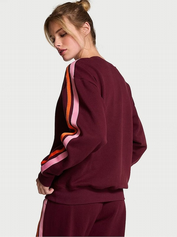 Purple / Rose Victoria Secret Sweatshirt Sweatshirts | BQPHR8037