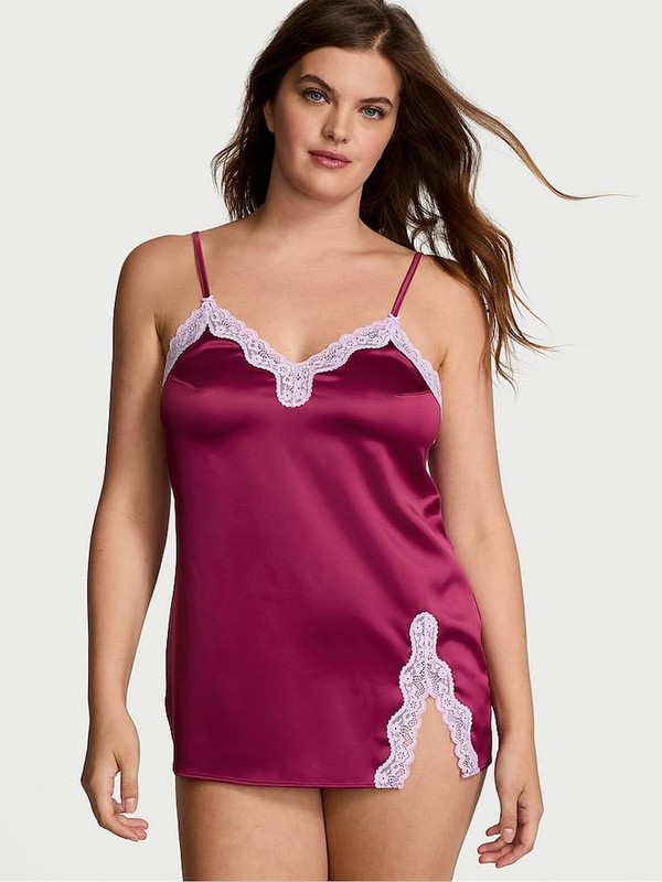 Red Victoria Secret Campari Slip Lingerie | NEMKB0136