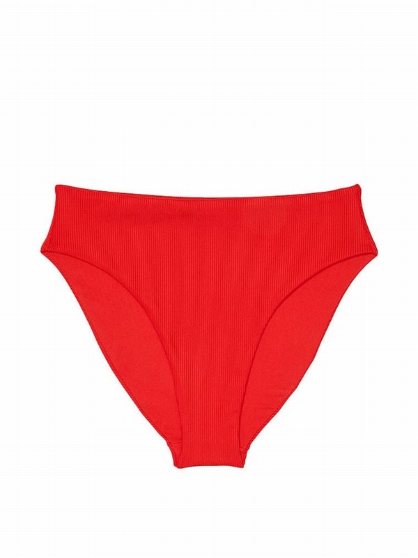 Red Victoria Secret Flame Bikini Bottom | OUKHM0349