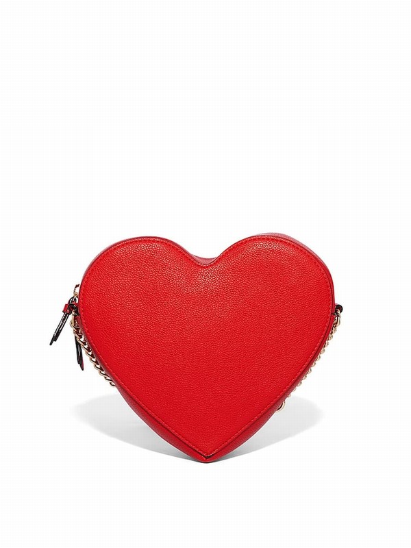 Red Victoria Secret Iconic Shoulder Bags | ZVCMK6701