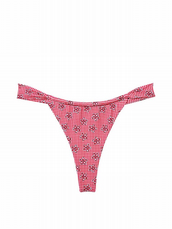 Red Victoria Secret Ladybug Lane Frankies Reilly Bikini Bottom | PUXGZ6240