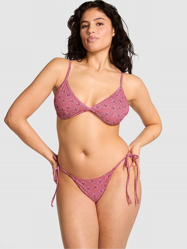 Red Victoria Secret Ladybug Lane Frankiesmary Bikini Bottom | RWIQG0678