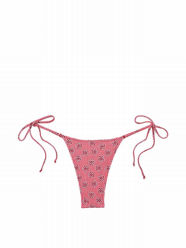 Red Victoria Secret Ladybug Lane Frankiesmary Bikini Bottom | RWIQG0678