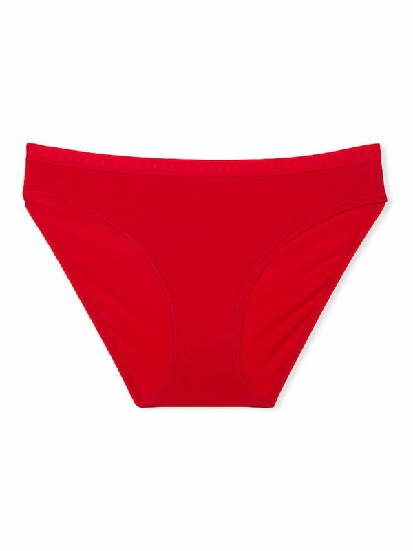 Red Victoria Secret Lipstick Bikini Underwear | IGHUV4026