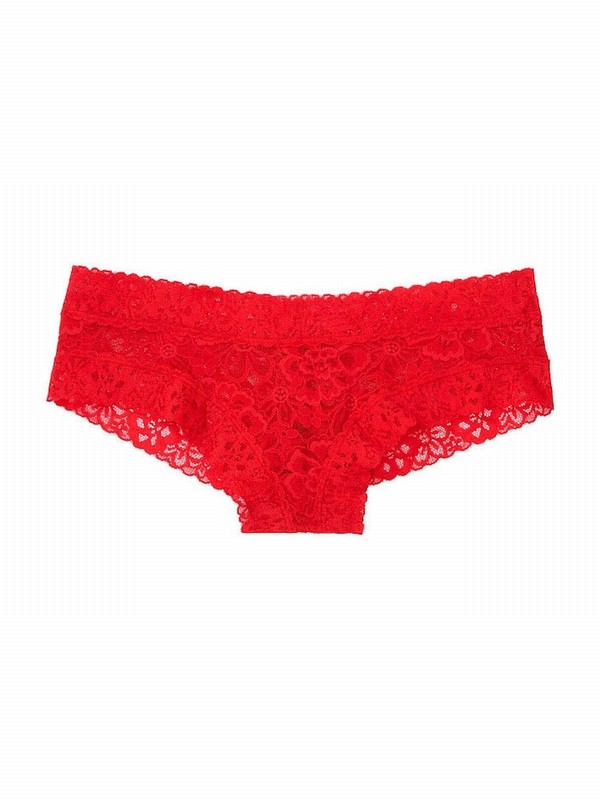 Red Victoria Secret Lipstick Cheeky Underwear | CUKJG3761