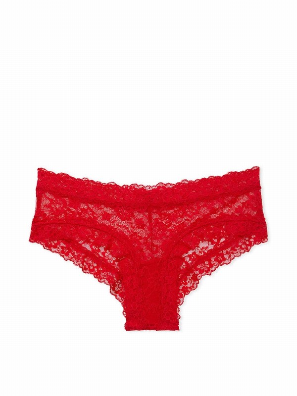 Red Victoria Secret Lipstick Cheeky Underwear | AMULD2864