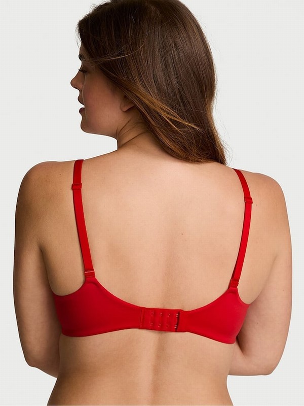 Red Victoria Secret Lipstick Demi Bras | NVJAP5487