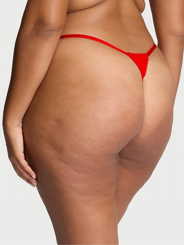Red Victoria Secret Lipstick G String Underwear | EMTSL6834