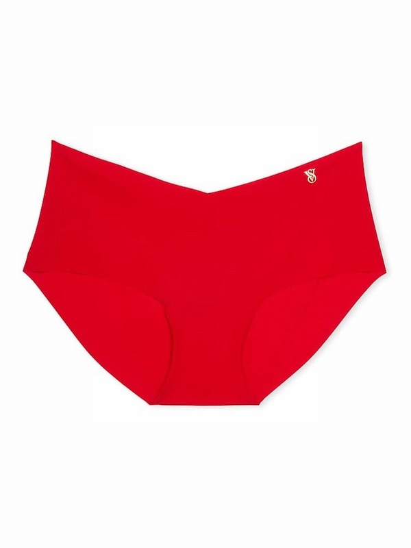 Red Victoria Secret Lipstick Hipster Underwear | IJVDW1853