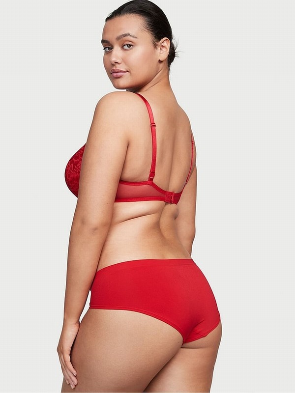 Red Victoria Secret Lipstick Hipster Underwear | AGUZC1709