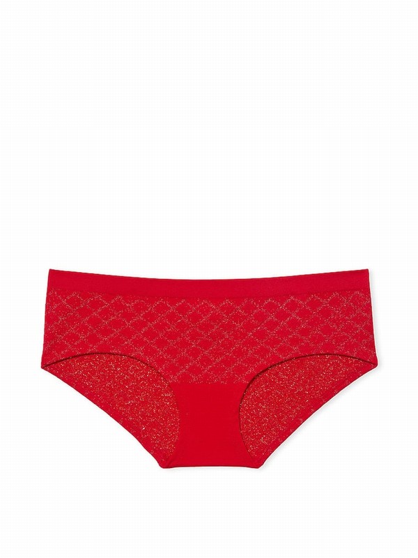 Red Victoria Secret Lipstick Hipster Underwear | WFNOR3207