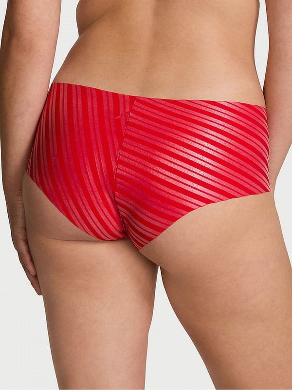 Red Victoria Secret Lipstick Shimmer Cheeky Underwear | NBUEG0635