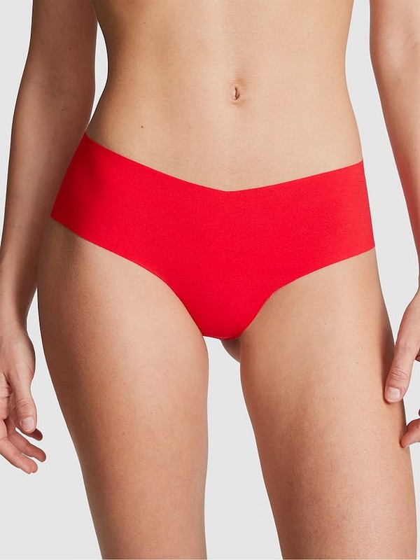 Red Victoria Secret Pepper Cheeky No Show Underwear | GXLUO8953