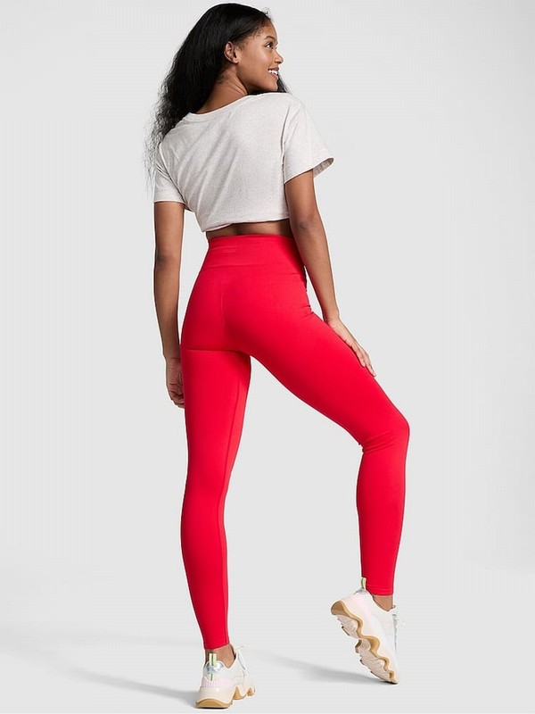 Red Victoria Secret Pepper Leggings | SWLQH9260