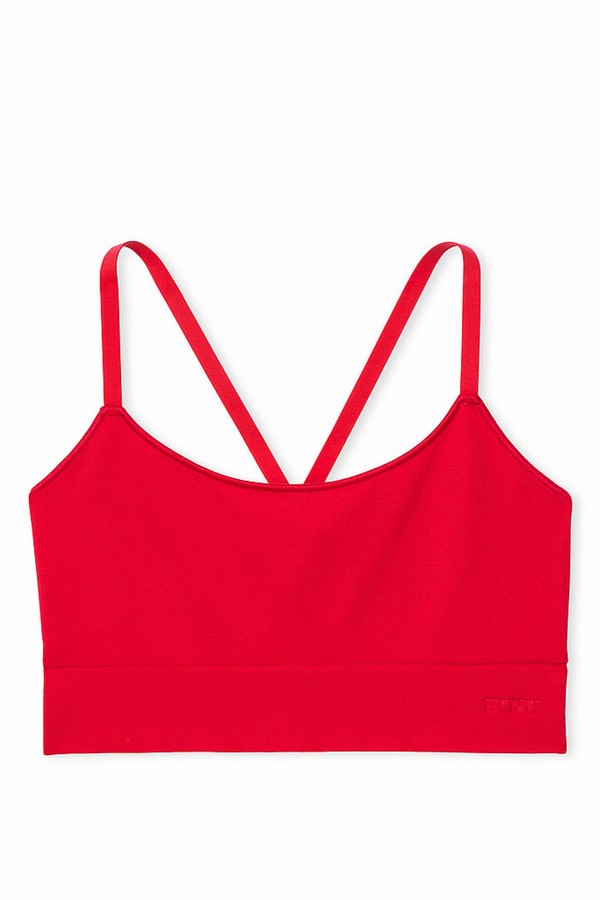 Red Victoria Secret Pepper Sports Bra | EMYSU3610