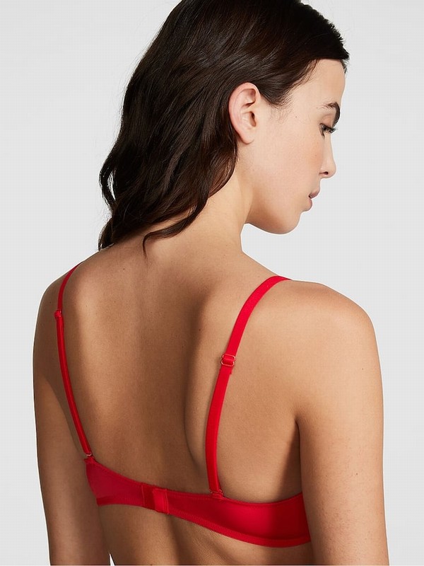 Red Victoria Secret Pepper T Shirt Bras | RGOMQ3271