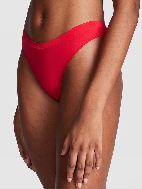 Red Victoria Secret Pepper Thong Underwear | VADIM9380