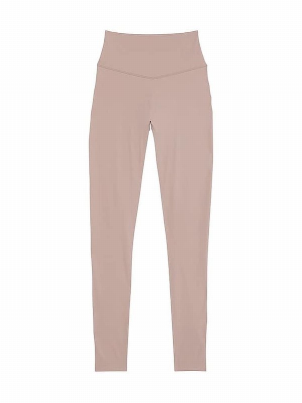 Rose / Beige Victoria Secret CandeNude Full Length VSX Elevate™ Leggings | SVPNO5846