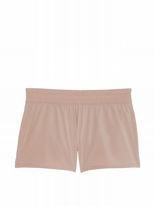 Rose / Beige Victoria Secret CandleNude Running Shorts | RVMPG7569