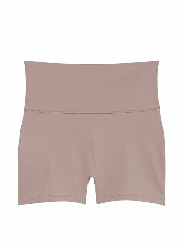 Rose / Beige Victoria Secret CandleNude VS Elevate High Rise Bike Shorts | PTFKA7690