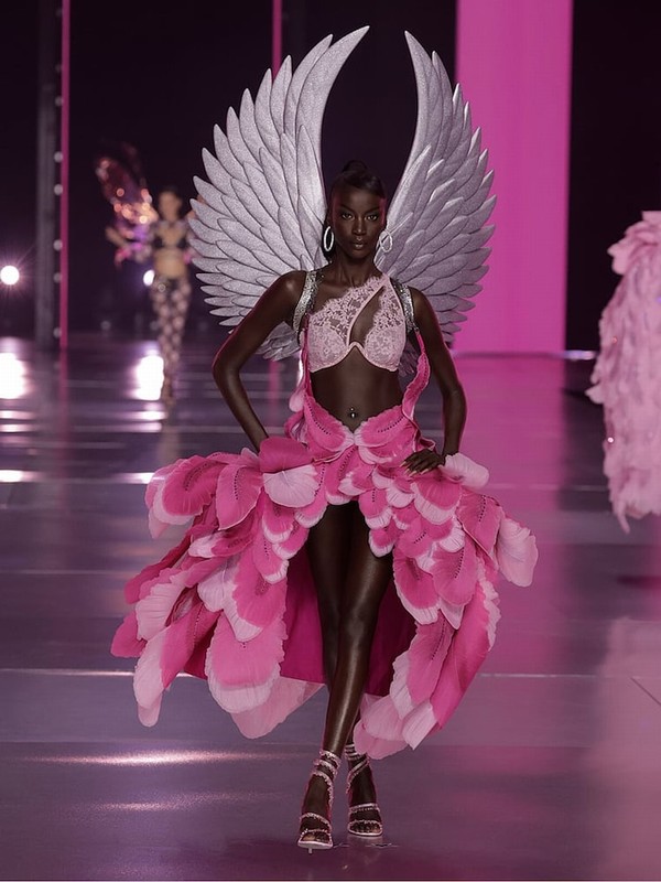 Rose / Pink Victoria Secret Chalk One Shoulder Monowire Twinkle Shine Strap Bras | PUMEQ4612