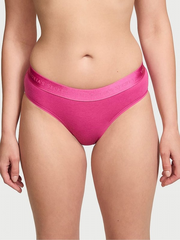Rose / Pink Victoria Secret Luscious Hipster Underwear | KIXQO5720