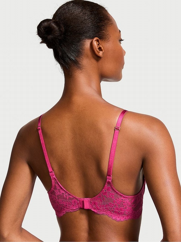 Rose / Pink Victoria Secret Luscious Push Up Bras | TAFUP9871