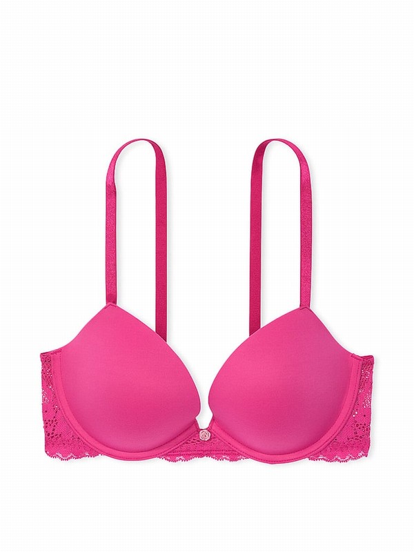 Rose / Pink Victoria Secret Luscious Push Up Bras | TAFUP9871