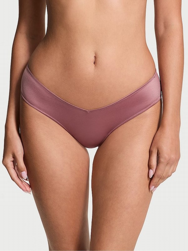 Rose / Pink Victoria Secret Vintage Cheeky Underwear | UYAWD7305