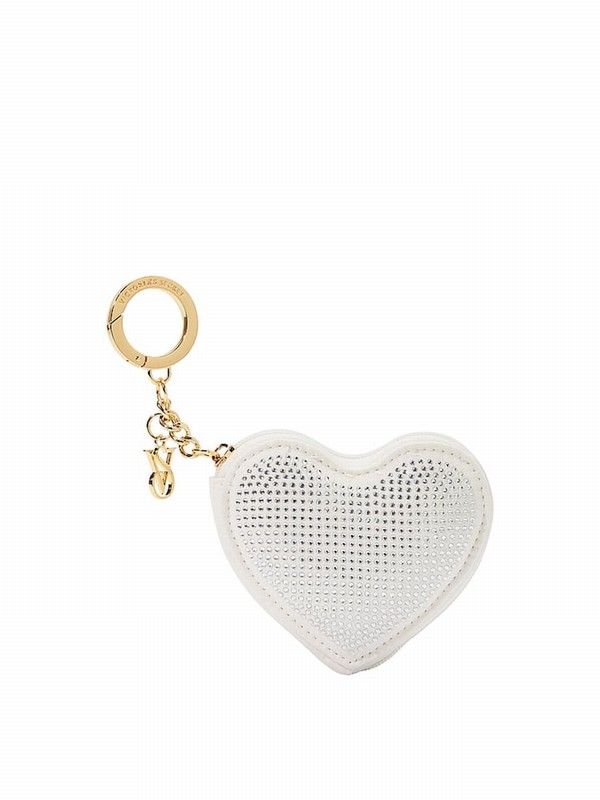 Silver Victoria Secret Keychain Charm Keyrings | RZMUA6083