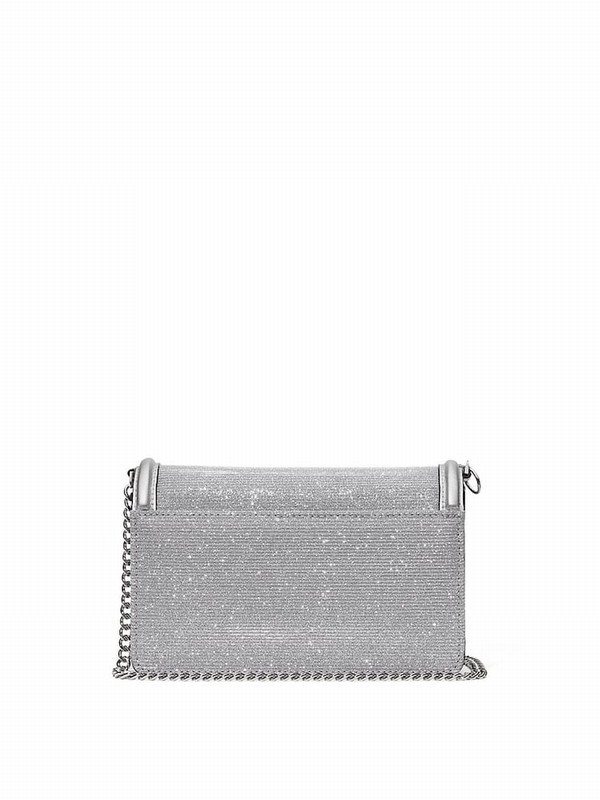 Silver Victoria Secret Mini Shoulder Bags | RZKPD6043