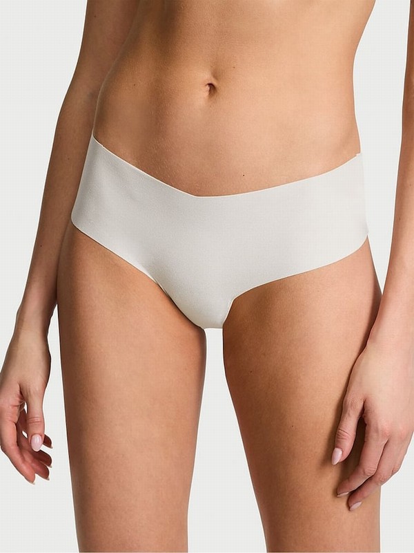 Silver / Grey Victoria Secret Pearl Cheeky Underwear | DIBCE3142