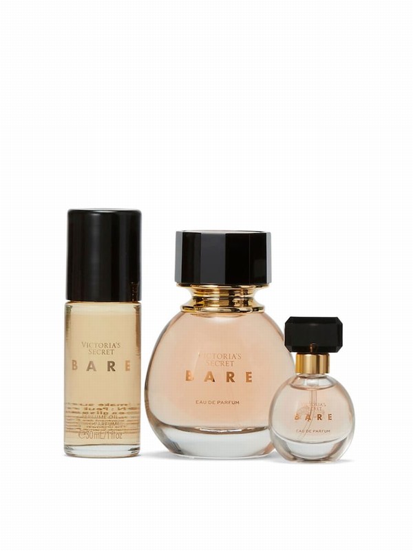 Victoria Secret Bare 3 Piece Fragrance Gift Set Perfume | TLNWI1534
