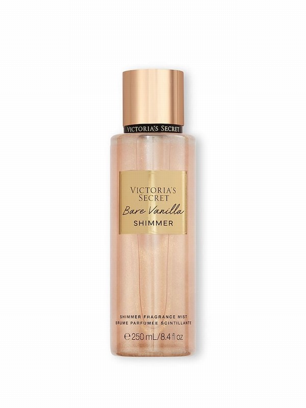 Victoria Secret Bare Vanilla Shimmer Body Mist Perfume | LHUGK9348