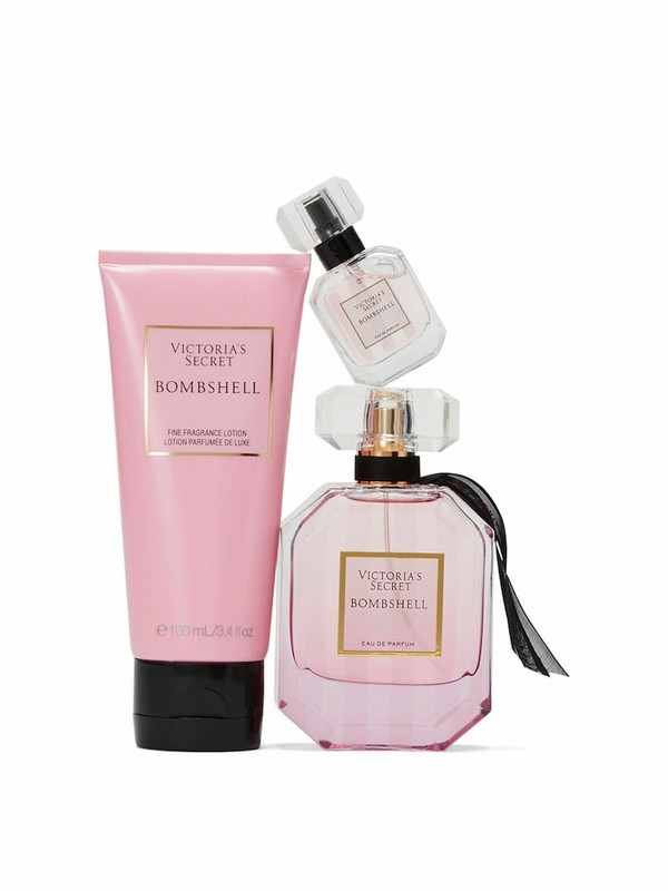 Victoria Secret Bombshell 3 Piece Fragrance Gift Set Perfume | WVEXM7096