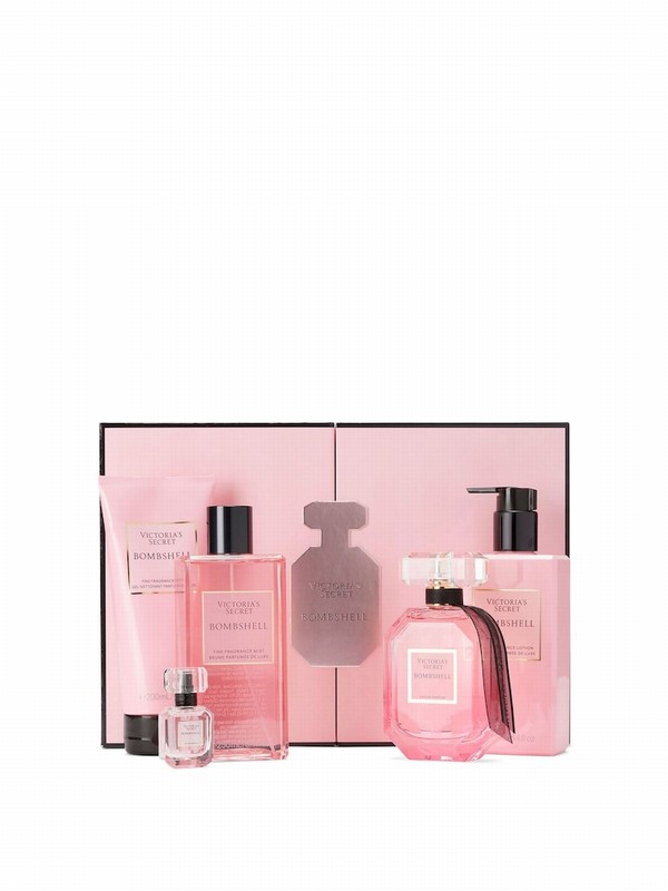 Victoria Secret Bombshell 5 Piece Fragrance Gift Set Perfume | PGIZN8721