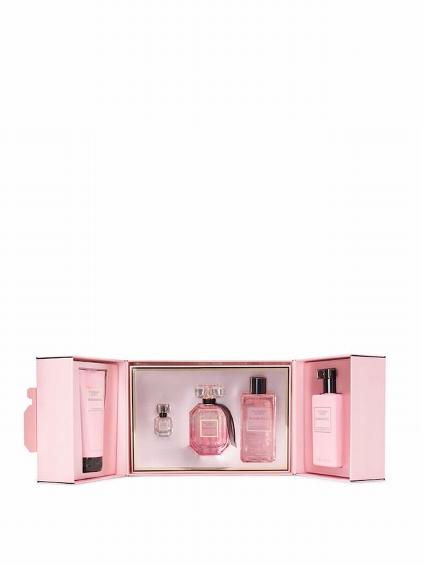 Victoria Secret Bombshell 5 Piece Fragrance Gift Set Perfume | PGIZN8721