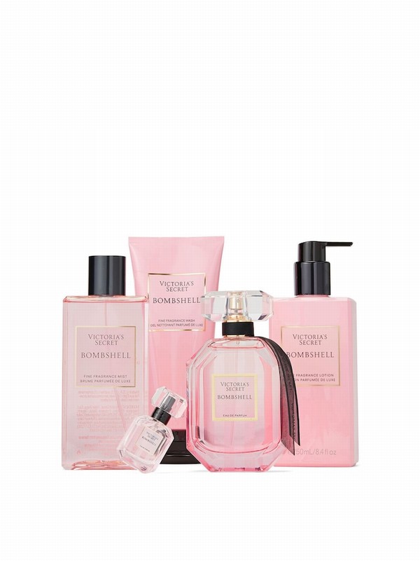 Victoria Secret Bombshell 5 Piece Fragrance Gift Set Perfume | PGIZN8721