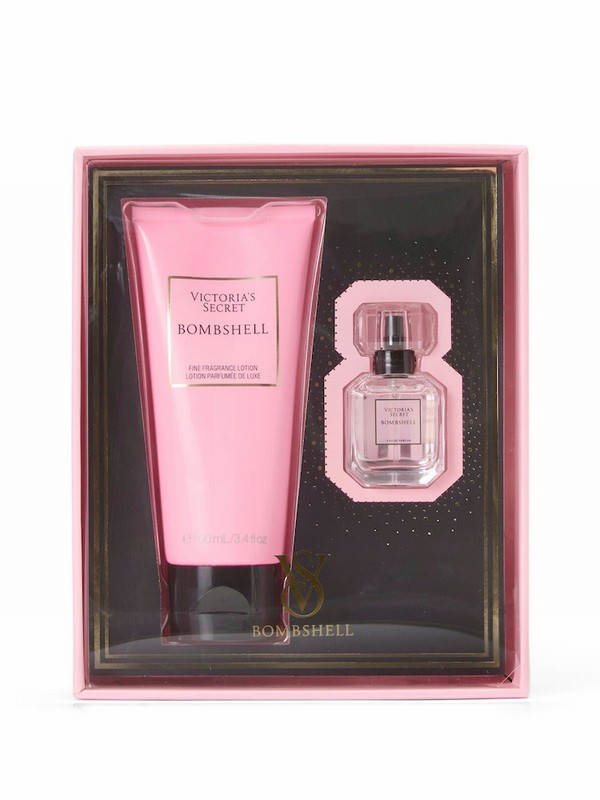 Victoria Secret Bombshell Fragrance Gift Set 2 Piece Perfume | WKEMX3691
