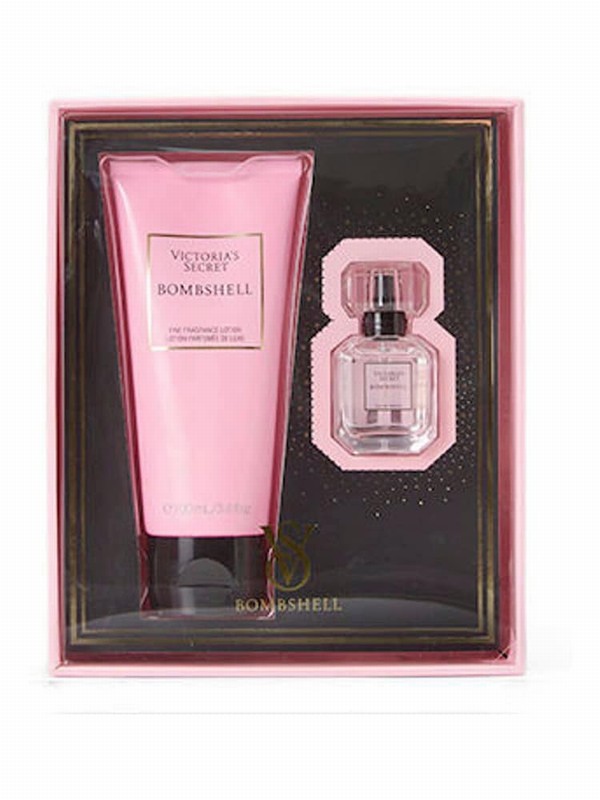 Victoria Secret Bombshell Fragrance Gift Set 2 Piece Perfume | WKEMX3691