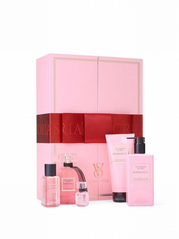 Victoria Secret Bombshell Fragrance Gift Set 5 Piece Perfume | ZVQRE2394