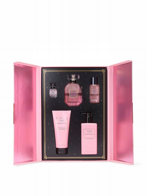 Victoria Secret Bombshell Fragrance Gift Set 5 Piece Perfume | ZVQRE2394