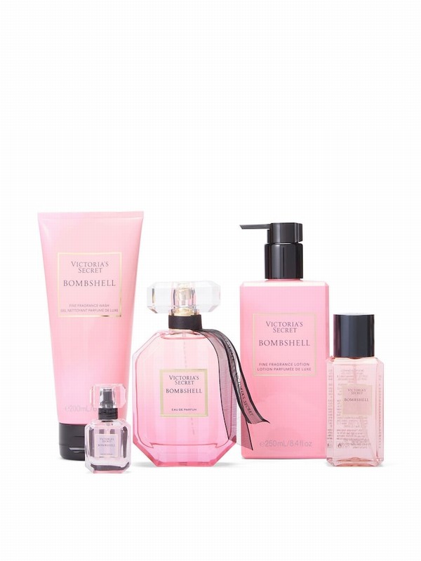 Victoria Secret Bombshell Fragrance Gift Set 5 Piece Perfume | ZVQRE2394