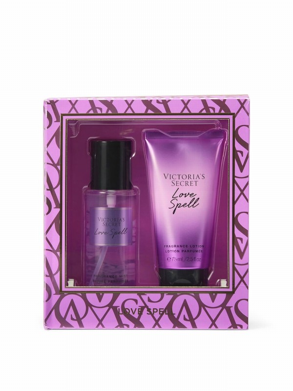 Victoria Secret Love Spell 2 Piece Body Mist and Lotion Gift Set Perfume | VCSRE8957
