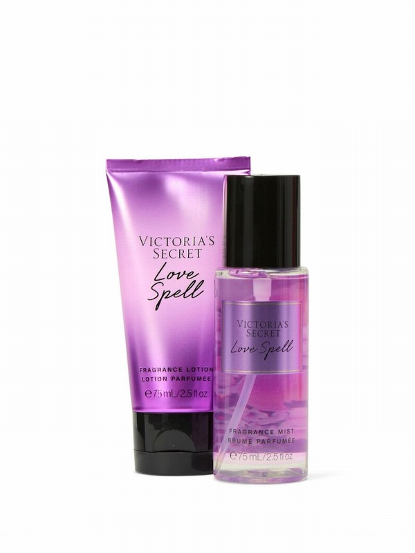 Victoria Secret Love Spell 2 Piece Body Mist and Lotion Gift Set Perfume | VCSRE8957