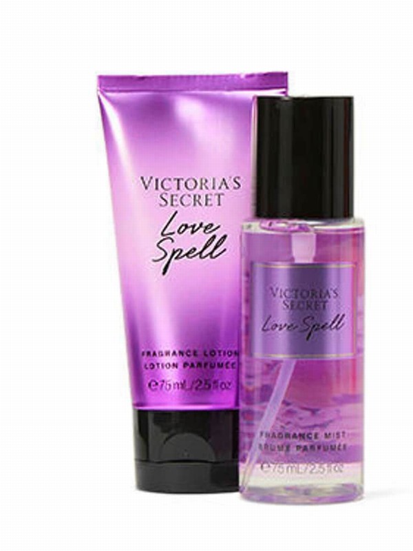 Victoria Secret Love Spell 2 Piece Body Mist and Lotion Gift Set Perfume | VCSRE8957