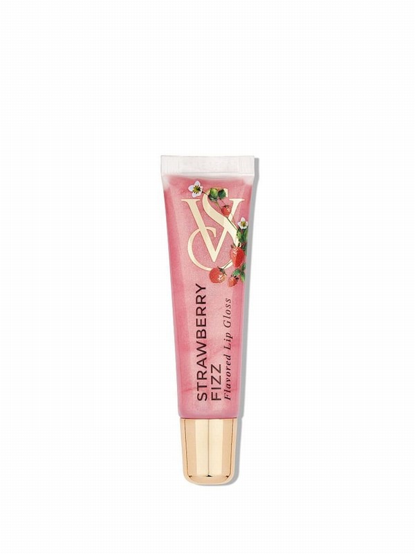 Victoria Secret Pink Strawberry Fizz Flavoured Lip Gloss Perfume | NKFLY9127